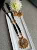 Non Idol Pendant Black Beaded Haaram