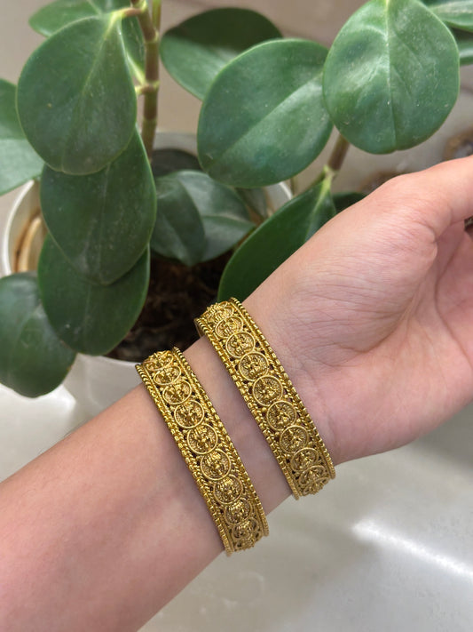Varalakshmi Gold Replica Bangles