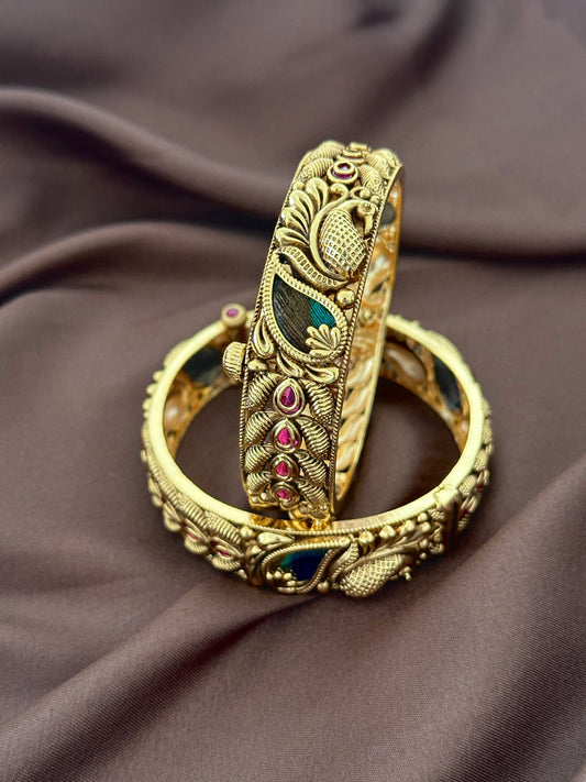 Original Peacock Feather Kada(per piece)(2.6)