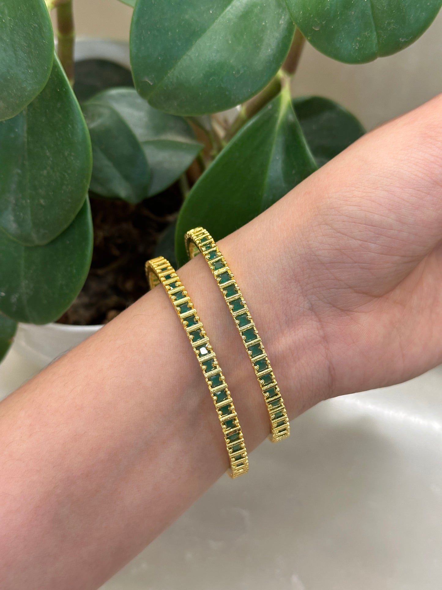 Vintage AD Bangles (Per Pair)