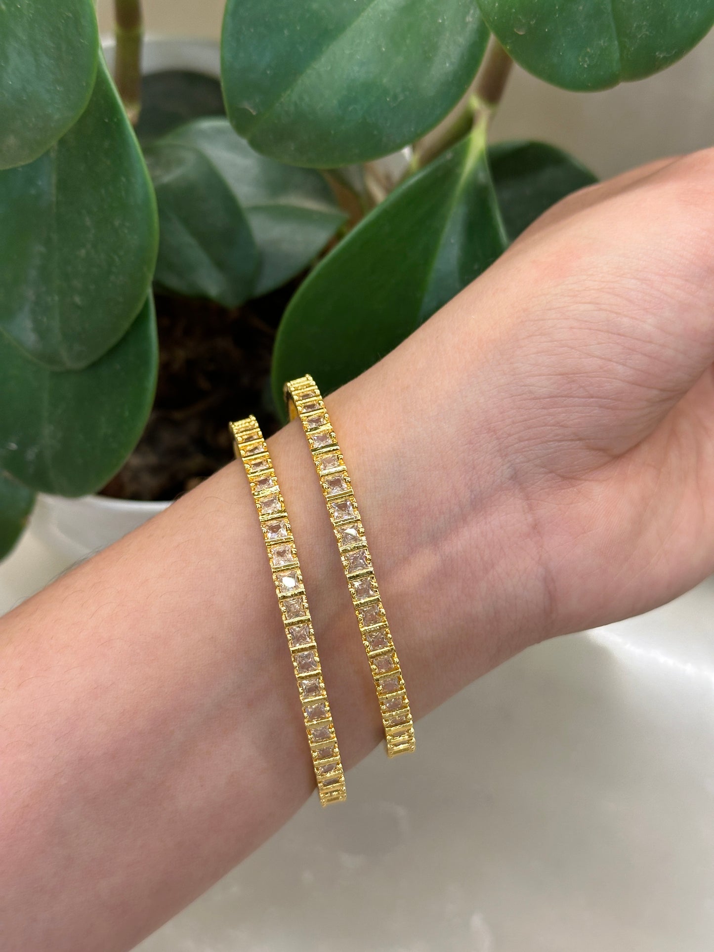 Vintage AD Bangles (Per Pair)