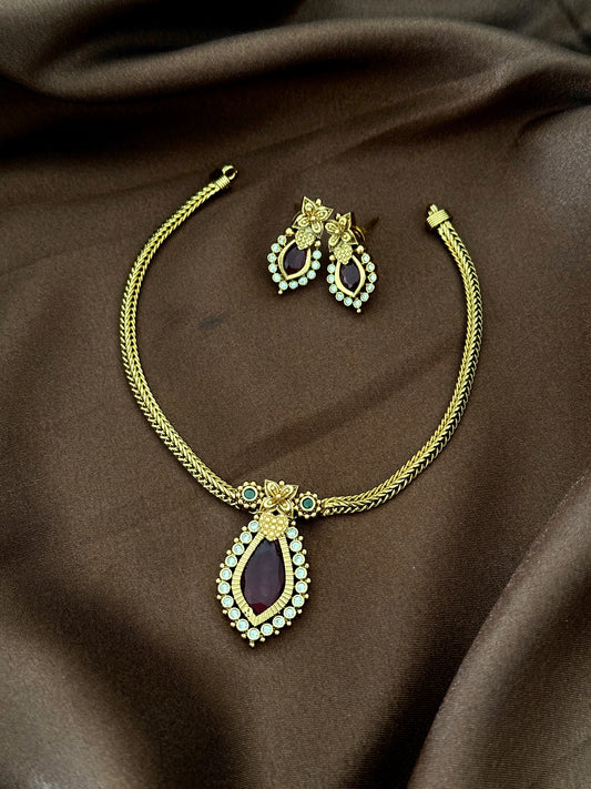 Premium Mini AD nagapada choker