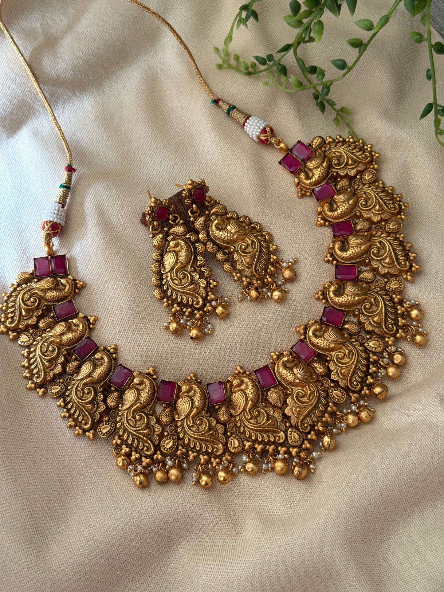 Moksha Ruby Necklace