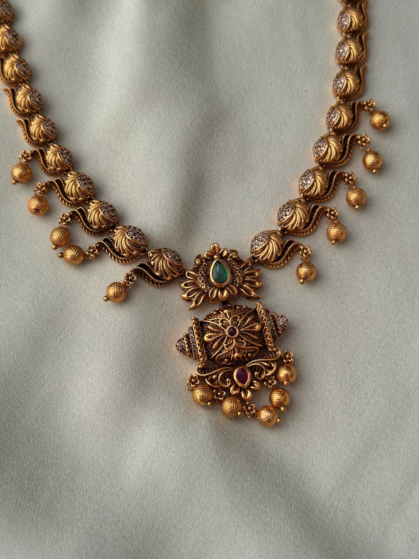 Adharsha Gold Replica Haaram