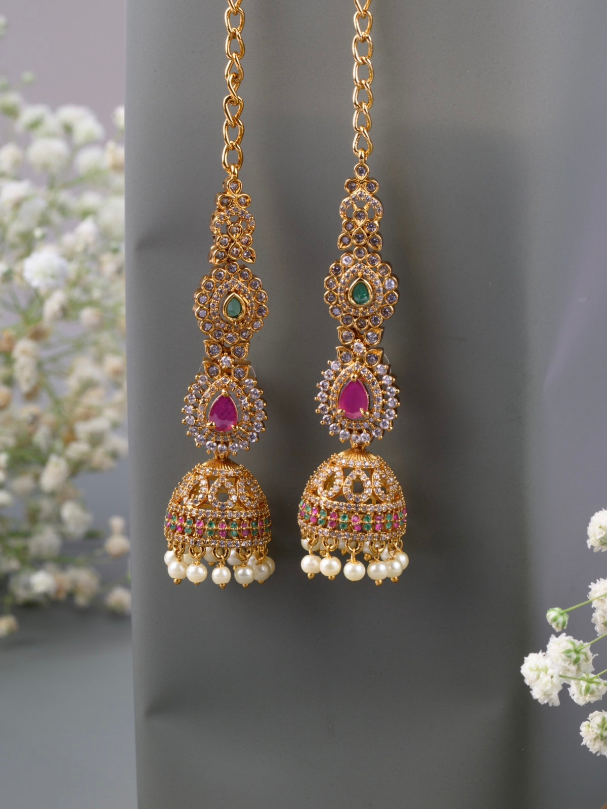 AD Jhumka with Mattal v6.0