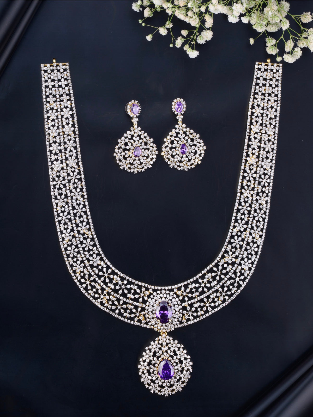 Medusa Diamond Haaram set
