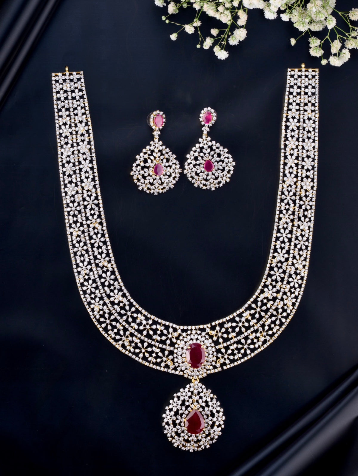 Medusa Diamond Haaram set