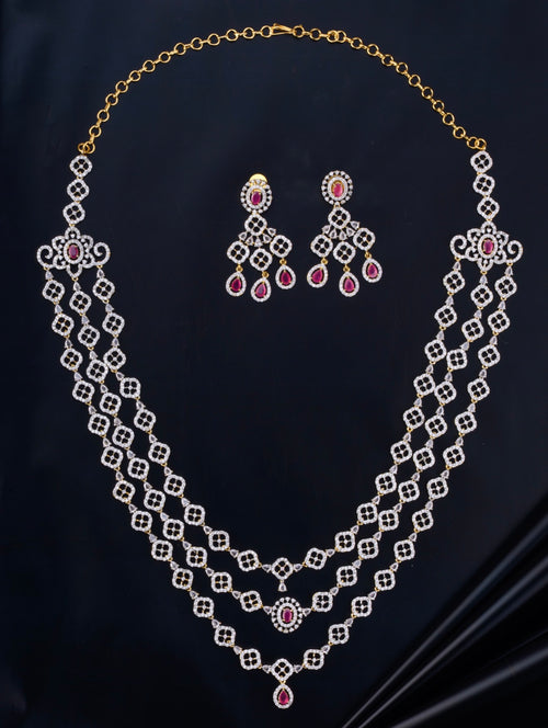 Carie Diamond Layered Necklace
