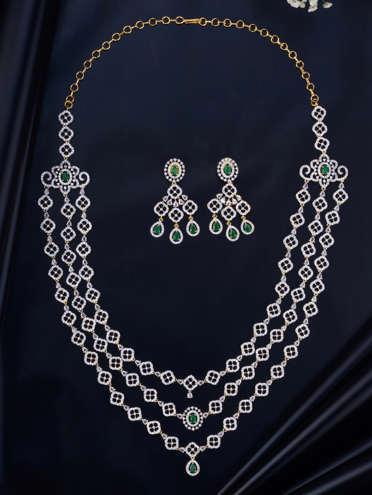 Carie Diamond Layered Necklace