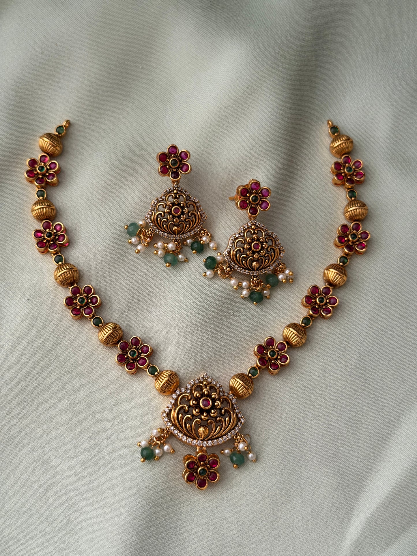 Anala Ruby Necklace