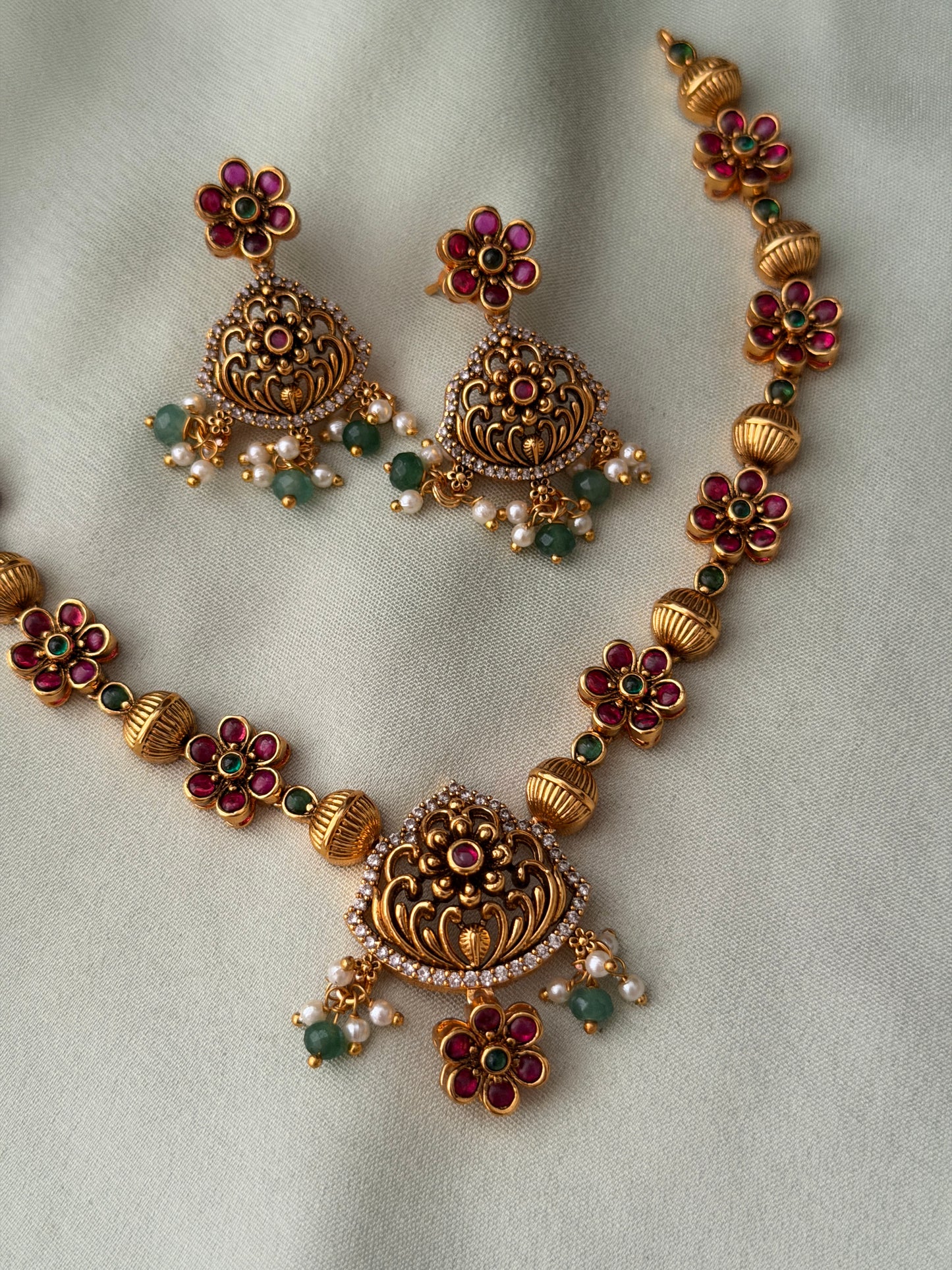 Anala Ruby Necklace