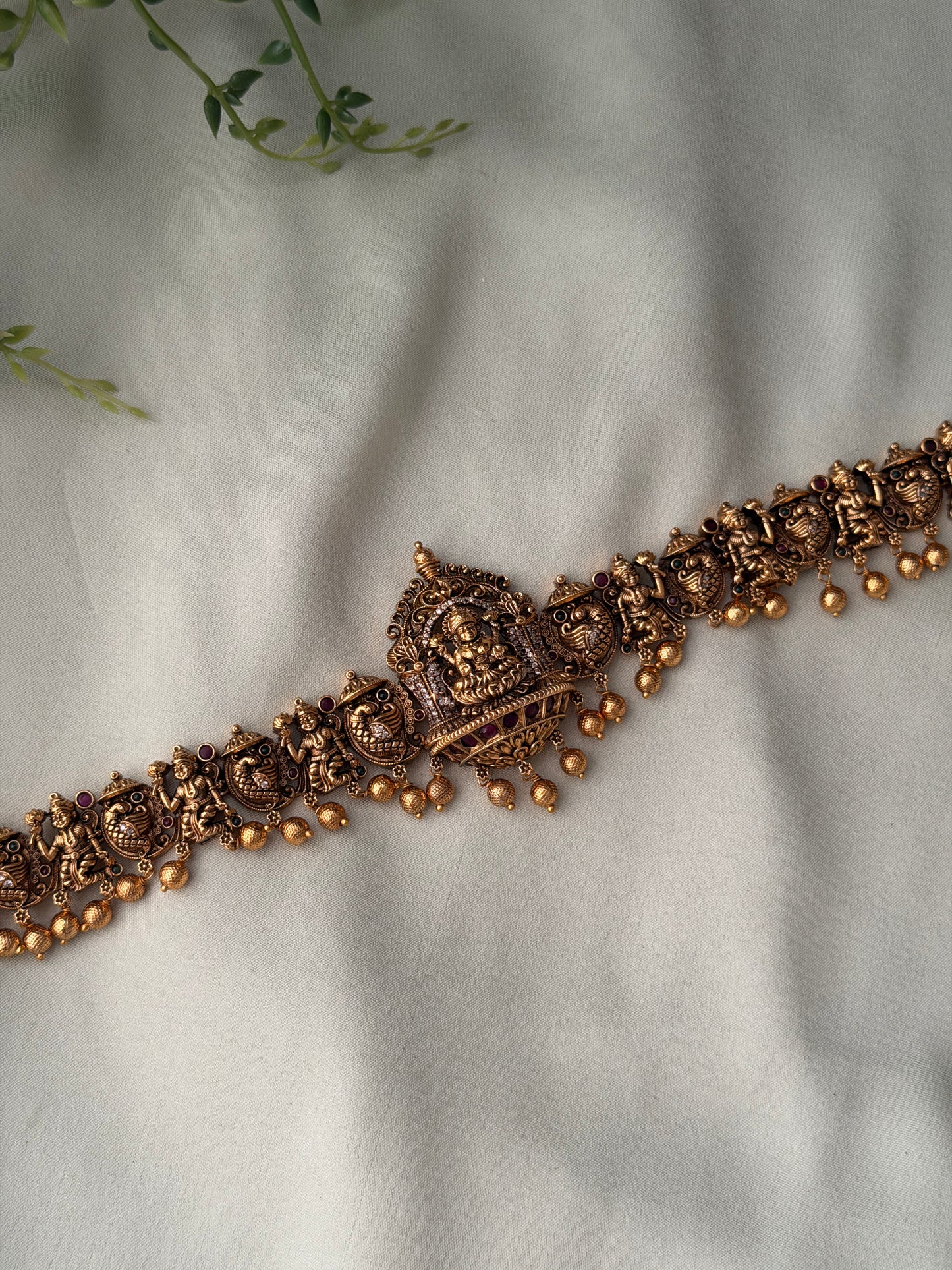 Baghyeshwari Antique Hipchain