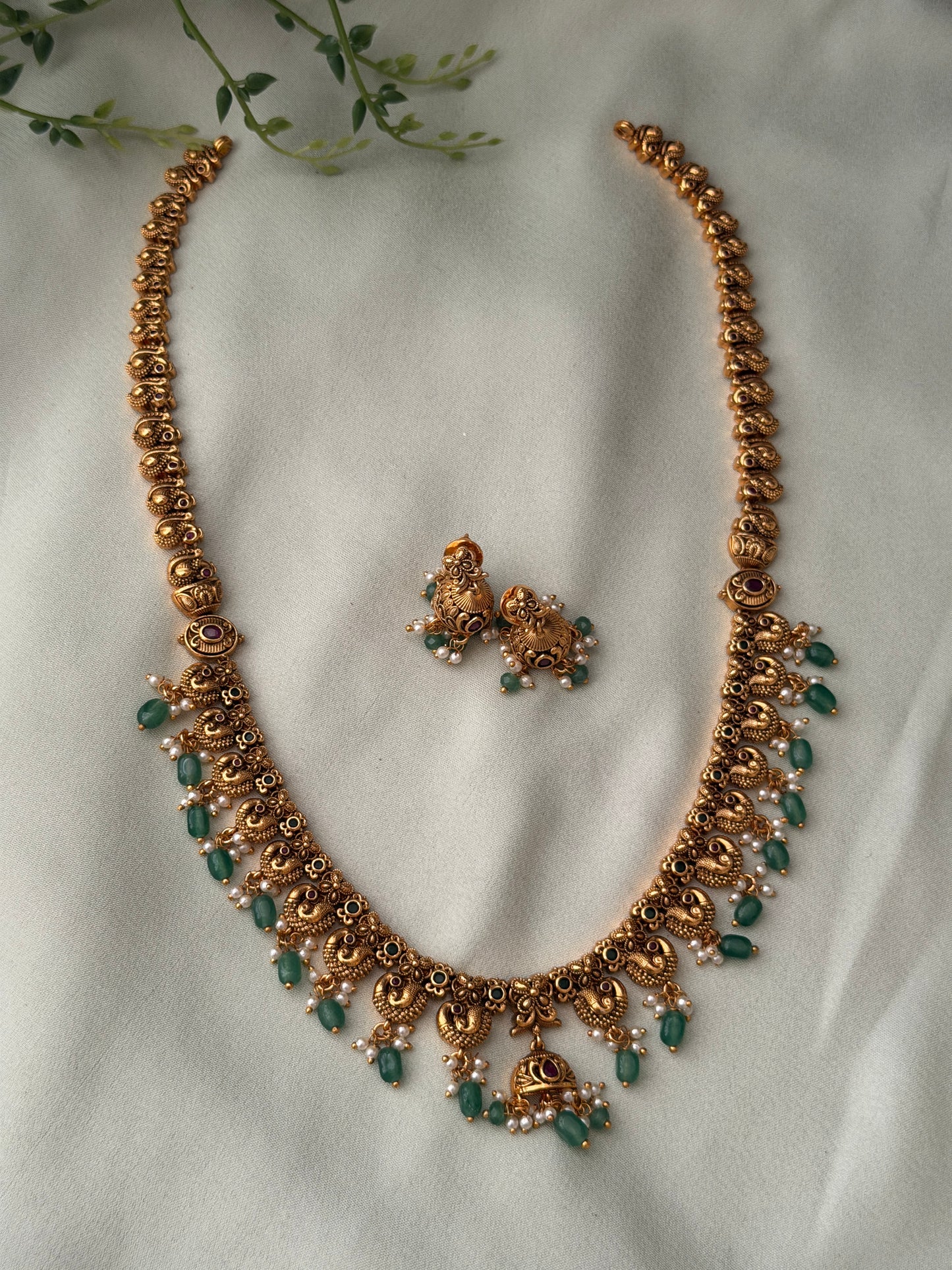 Binduja Mini Jhumka Haaram