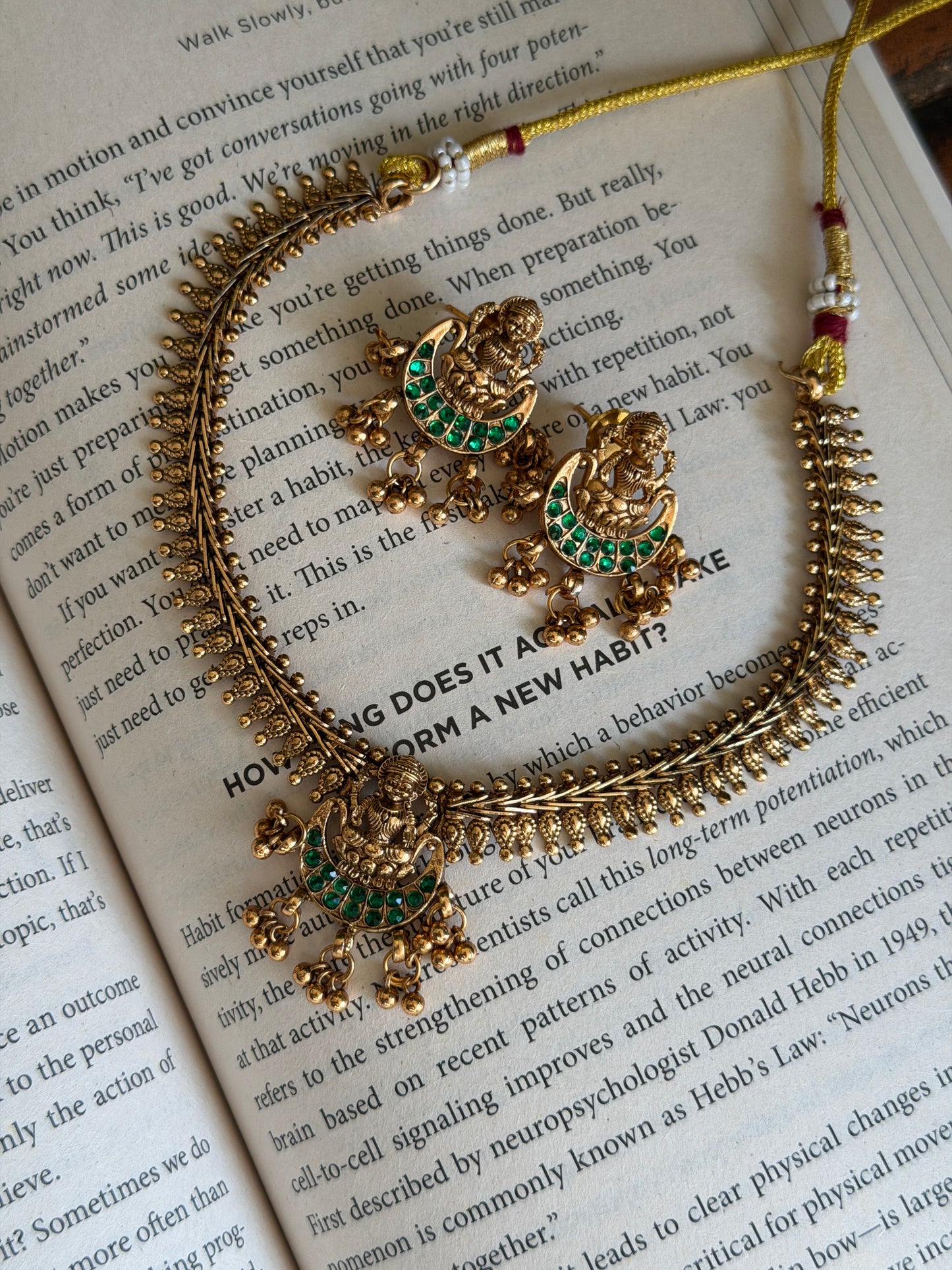 Single Pendant Antique Necklace