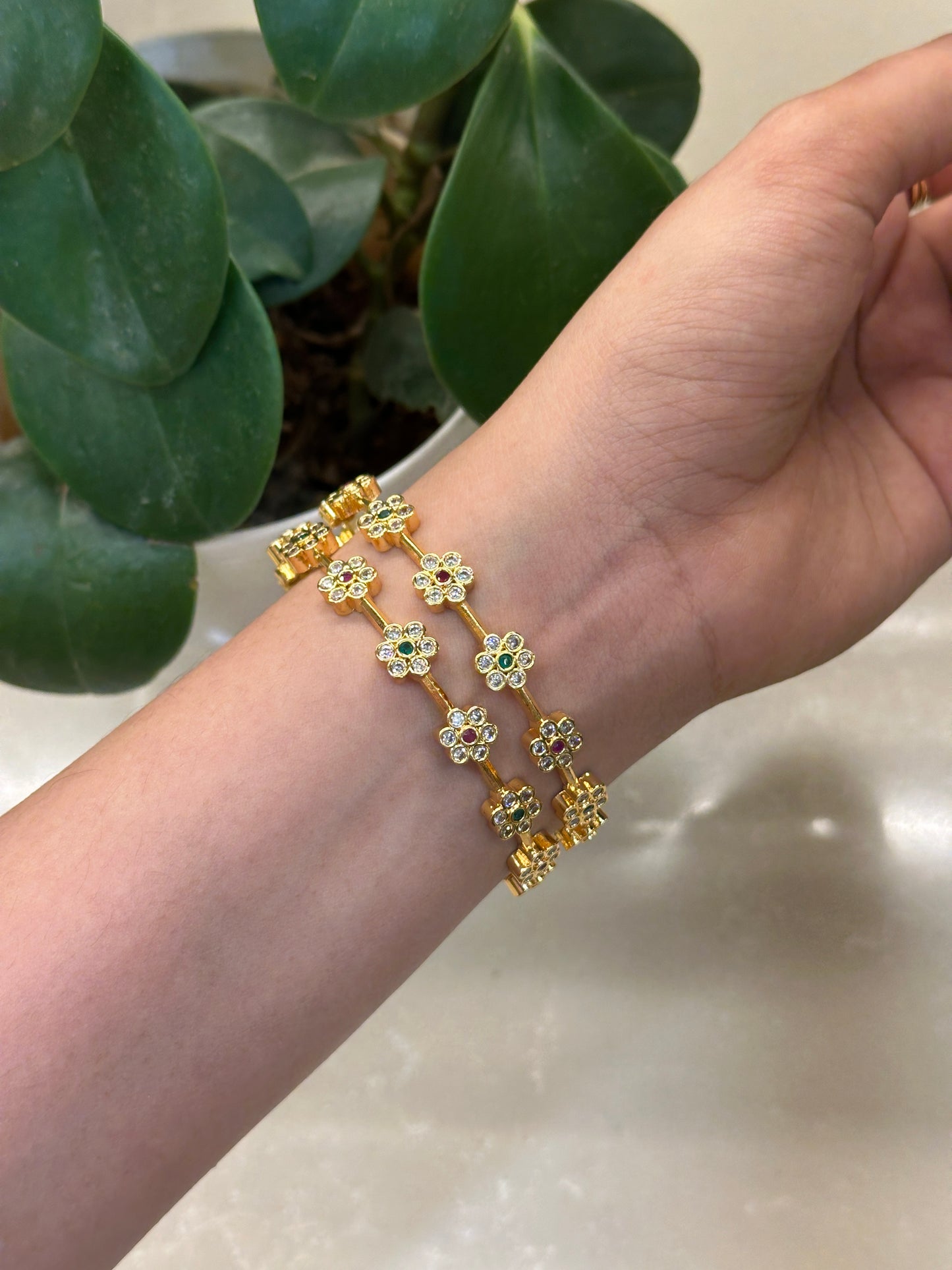 AD Floral Bangles v3.0