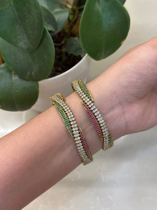 AD Waves Bangles