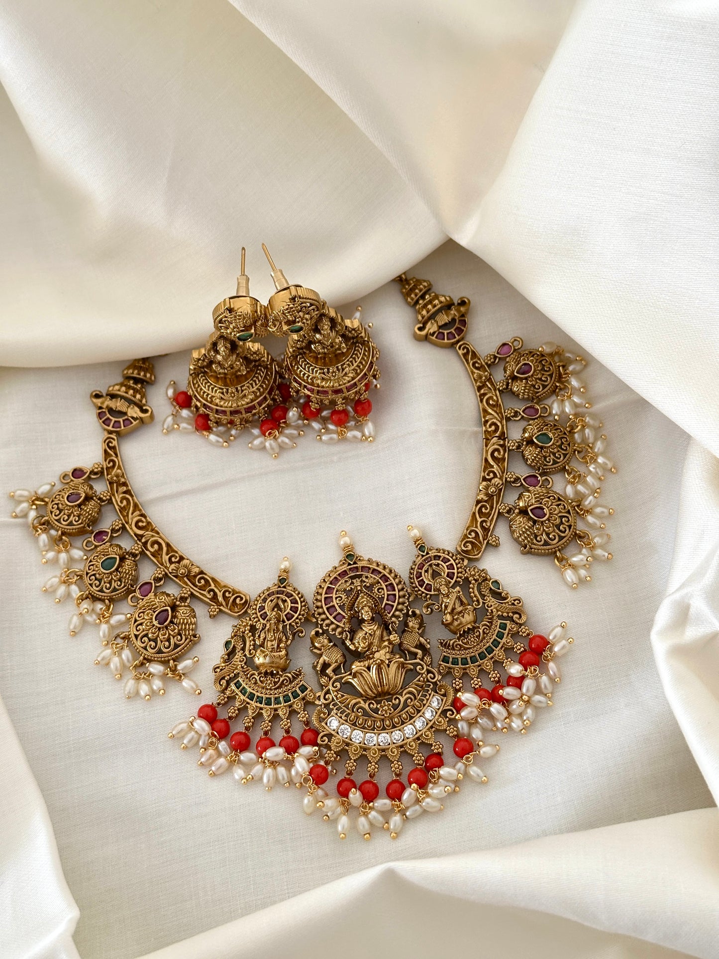 Lalitha Gold Replica Necklace