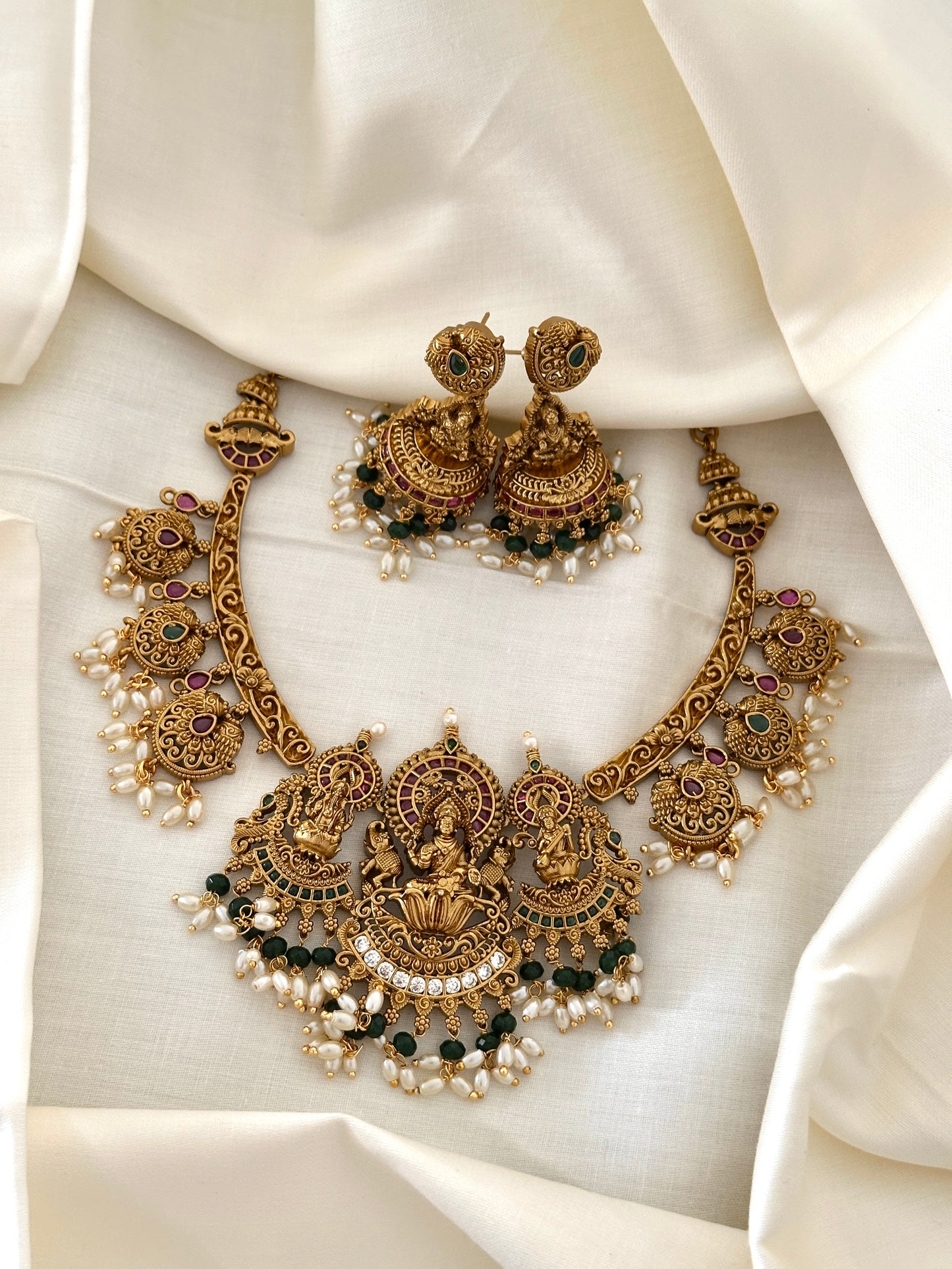 Lalitha Gold Replica Necklace