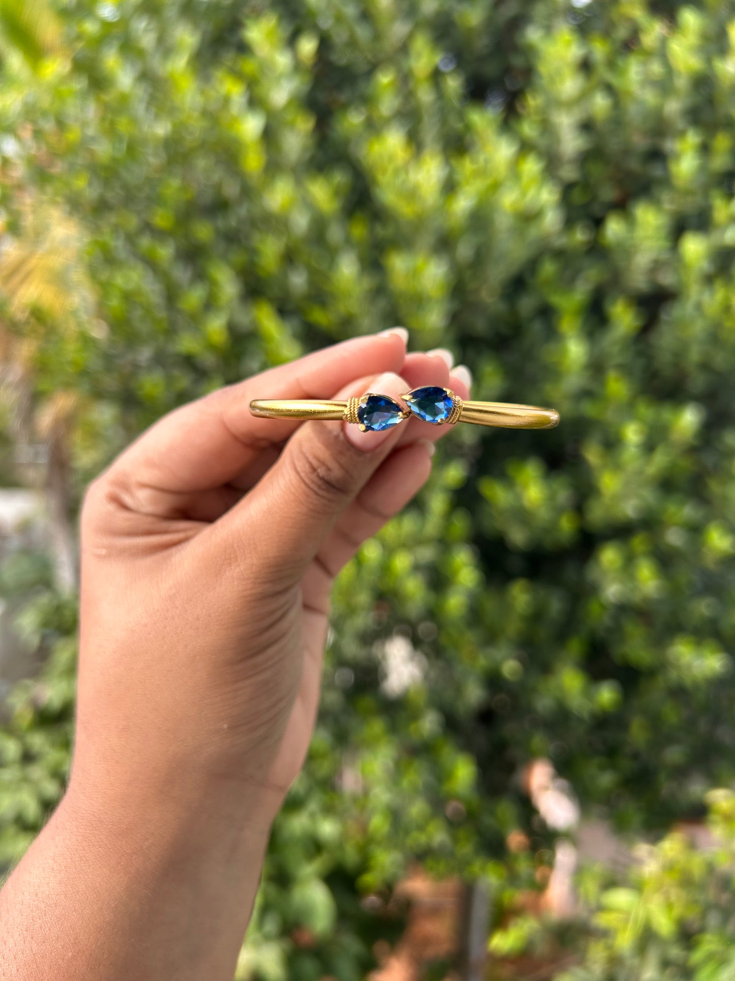 Drop Stone Freesize Bracelet