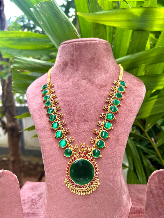 Premium Palakka Short Haaram