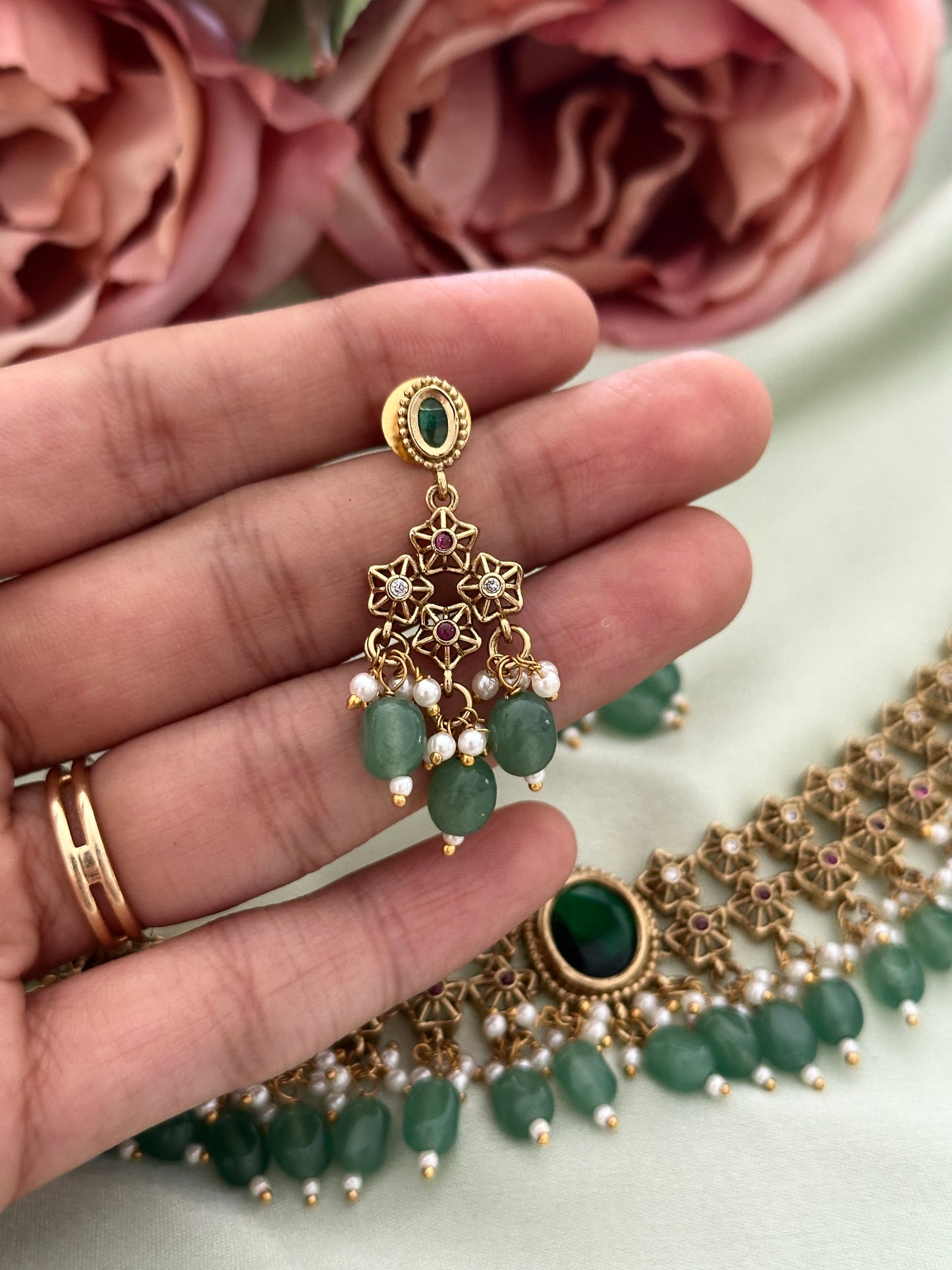 Khusal Pastel Bead Choker