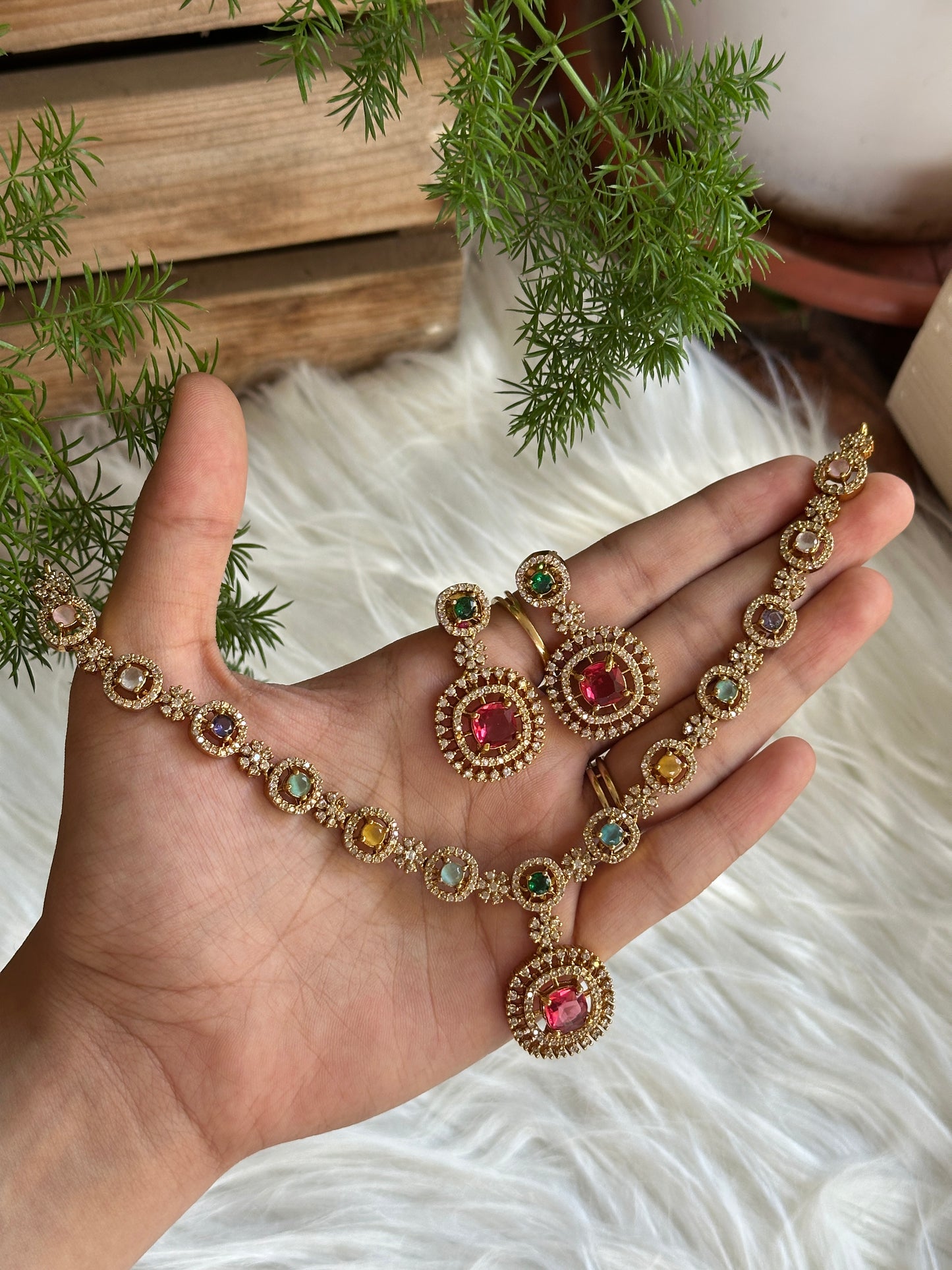Cubical AD Necklace