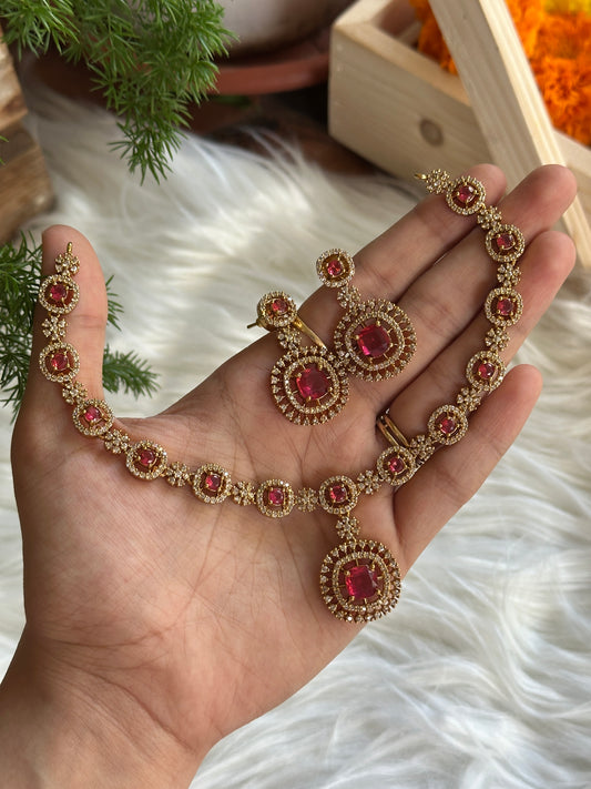 Cubical AD Necklace