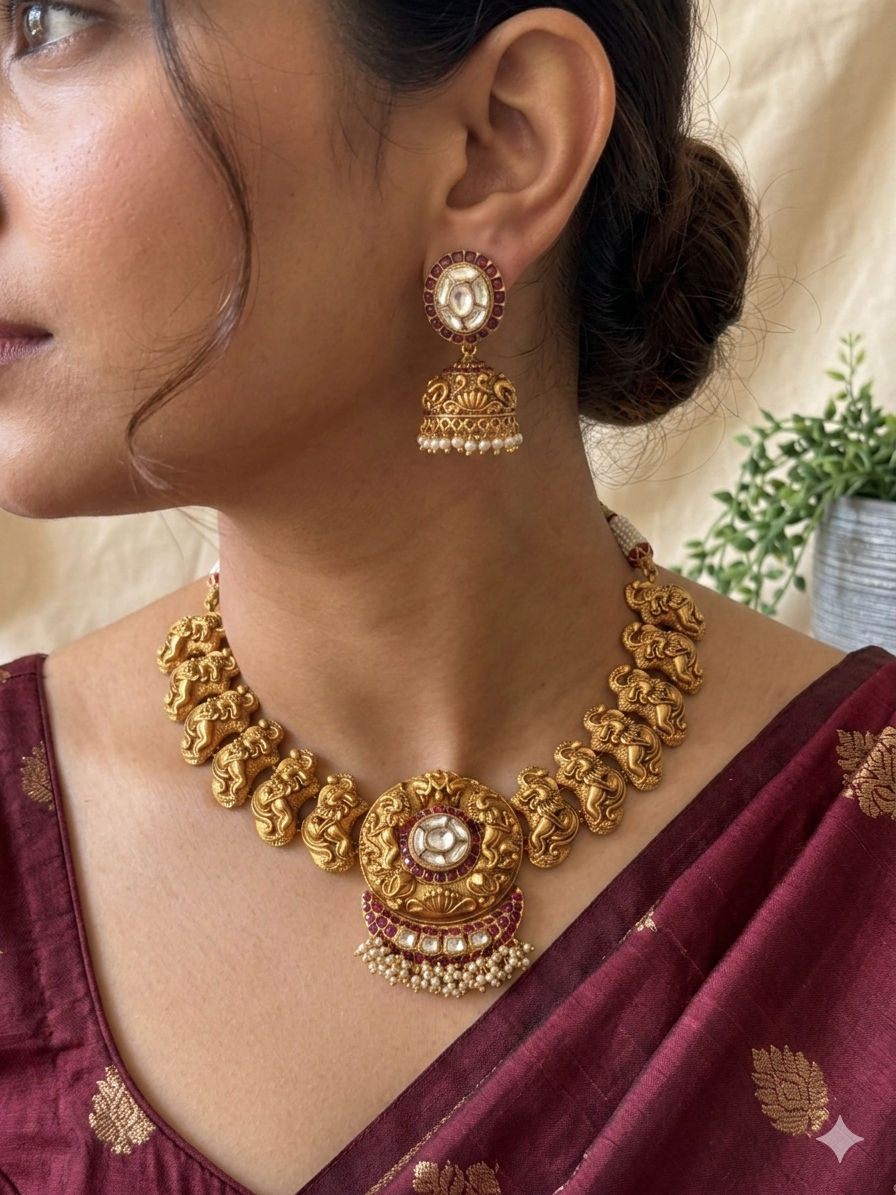 Jadau Alankaara Necklace