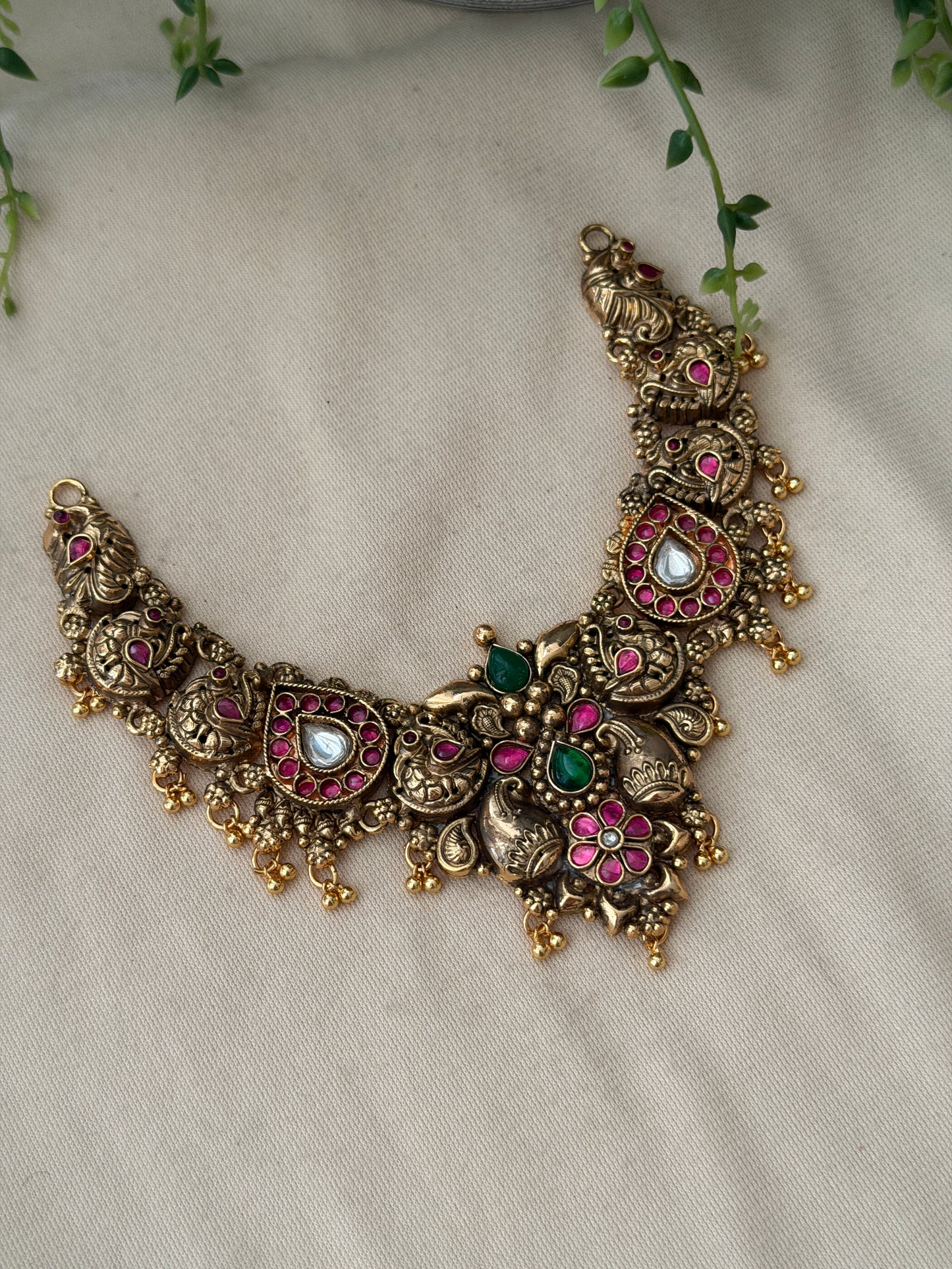 Mallika 1Gm Gold Necklace