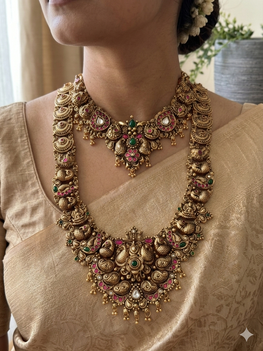 Silver Replica Handmade Bridal Combo v1.0