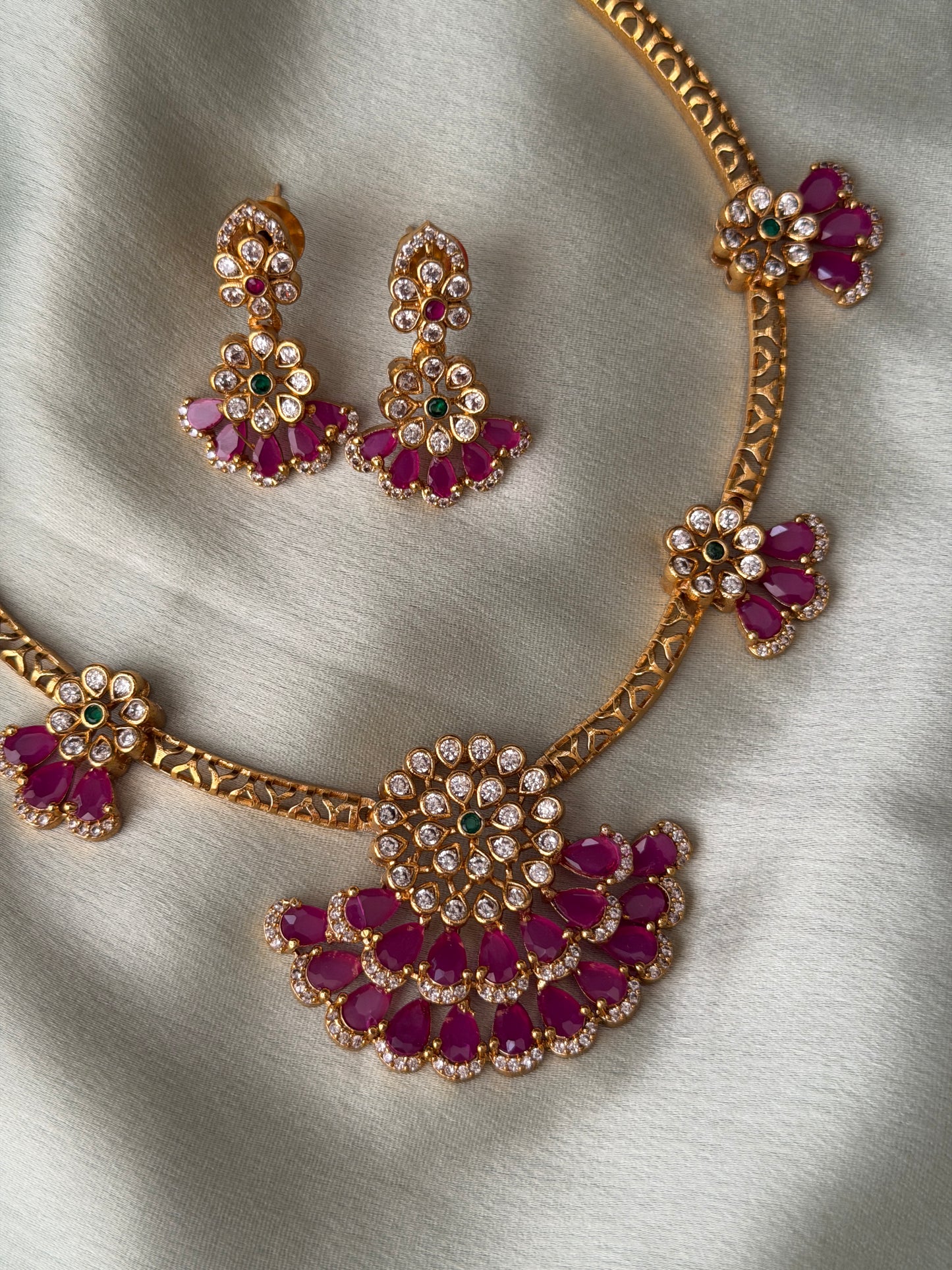 Yaleena Ruby Necklace