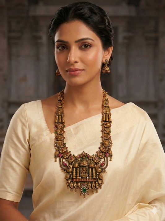 Subhadralakshmi 1Gm Gold Plated Haaram