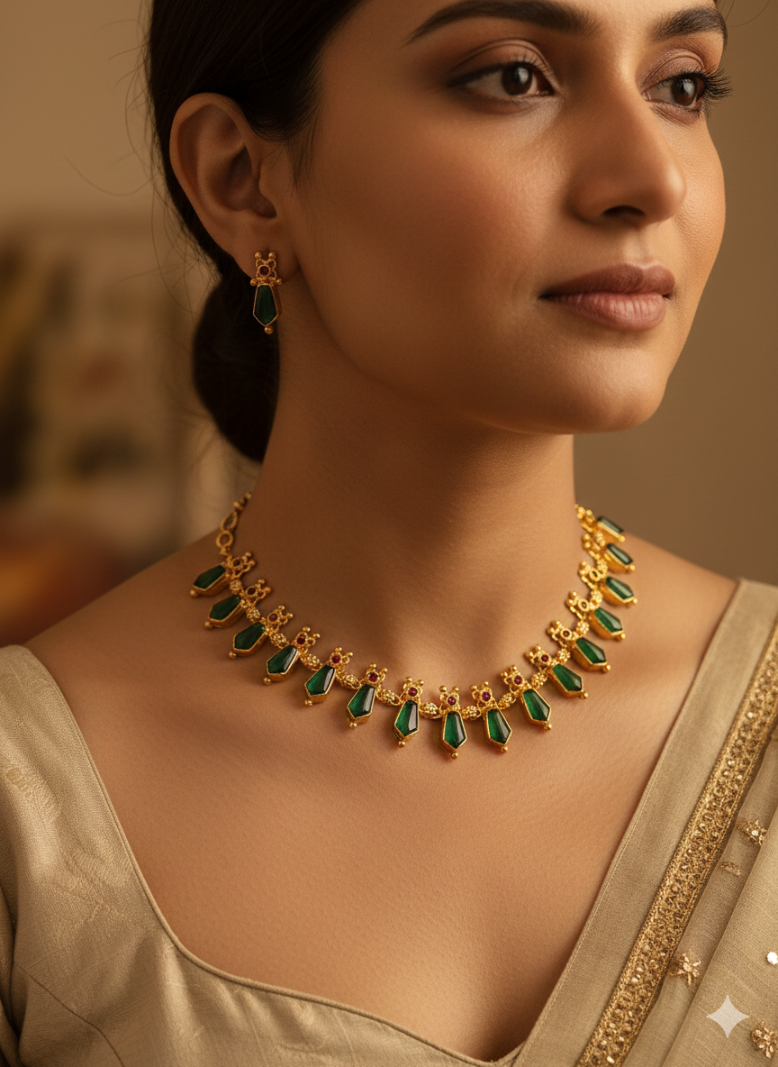 Premium Palakka Necklace v6.0