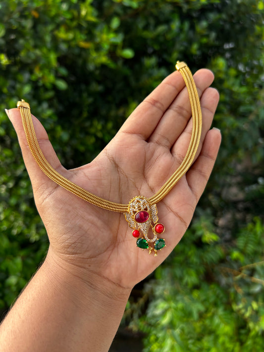 Ganesha Stone Choker(No earrings)