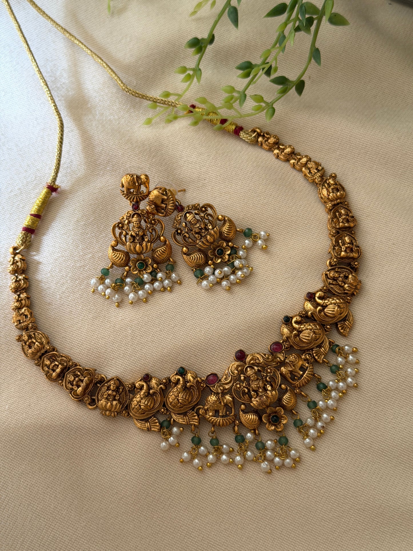 Sreekala Gold Replica Necklace
