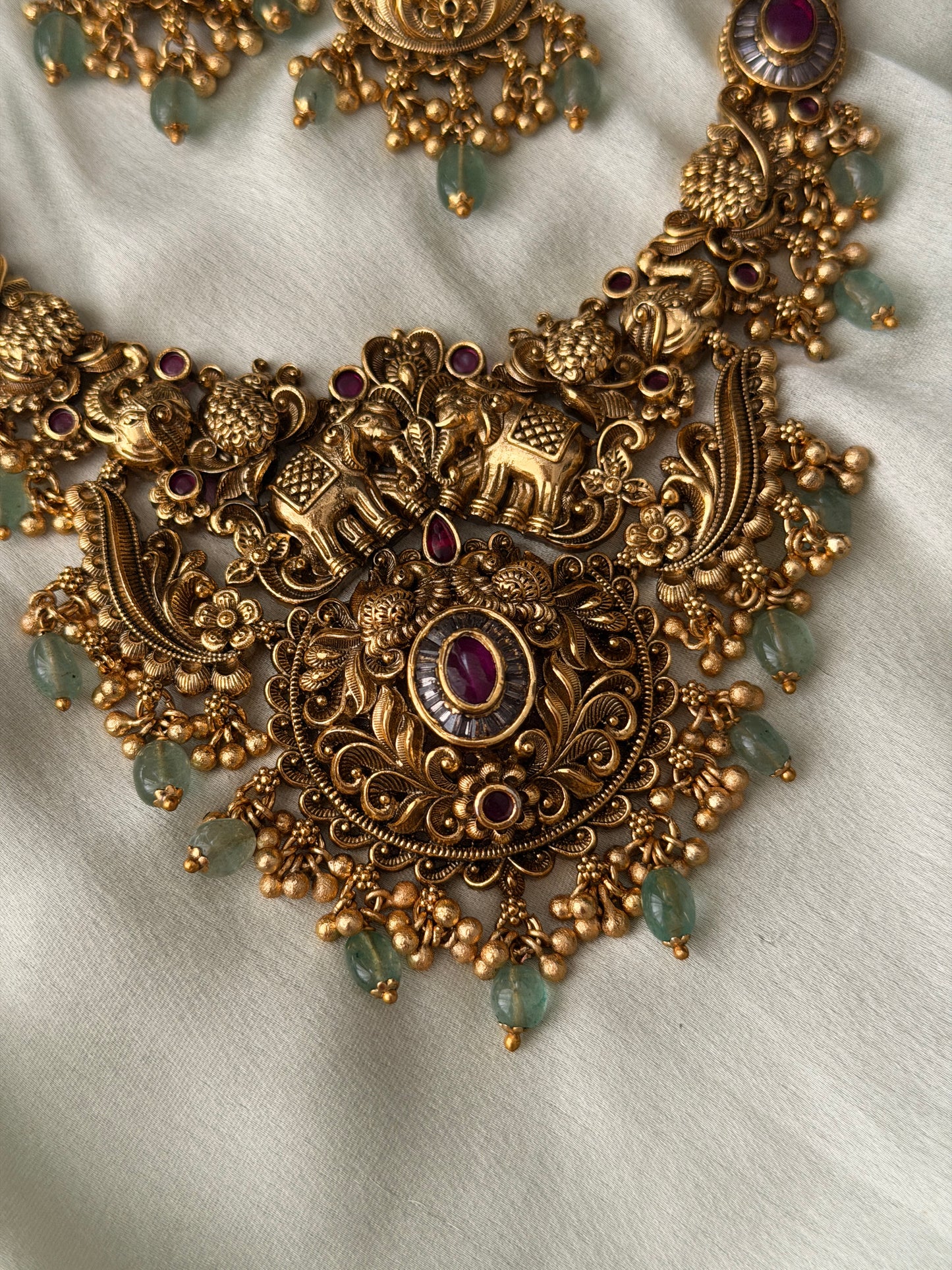 Senthamizha Necklace Set