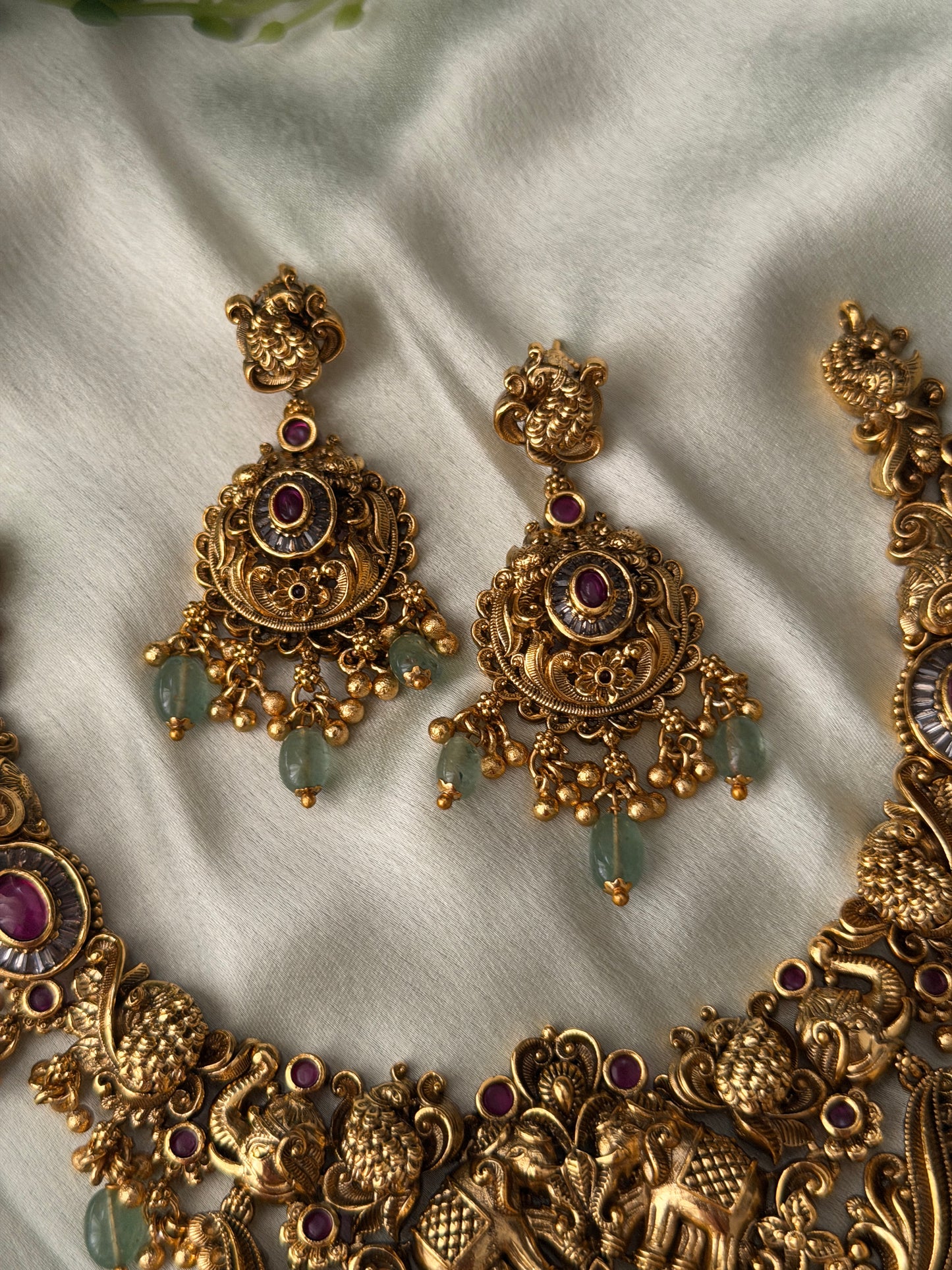 Senthamizha Necklace Set