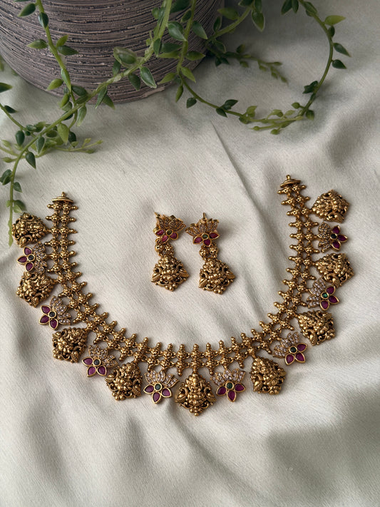 Chenthaamarai Necklace Set