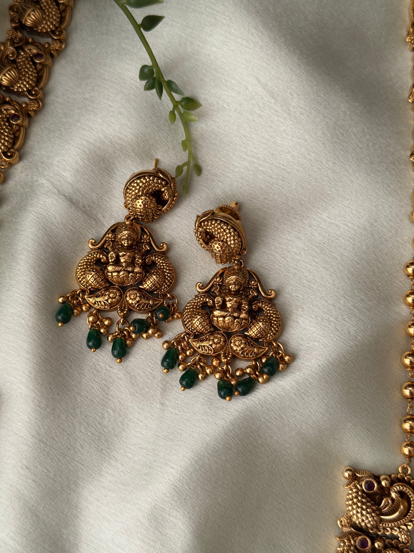 Arthana Gold Replica Haaram Set