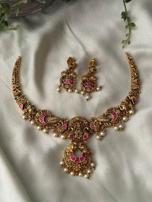 Aryahi Jadau Gold Replica