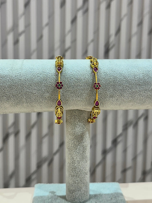 Ruby flora x Devi Bangles(Set of 2)