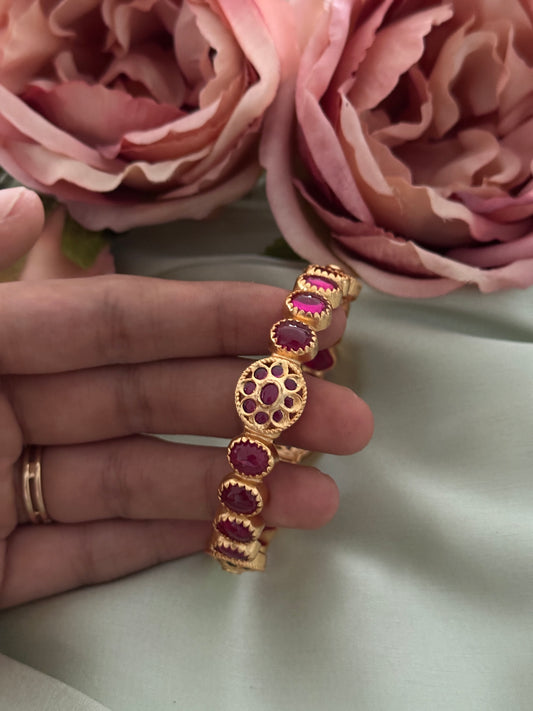 Ruby single bangles