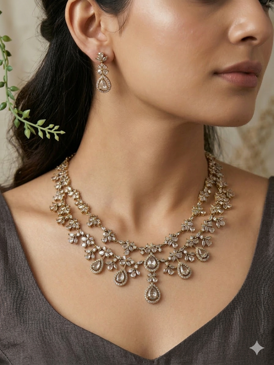 Double Layer Princess Necklace