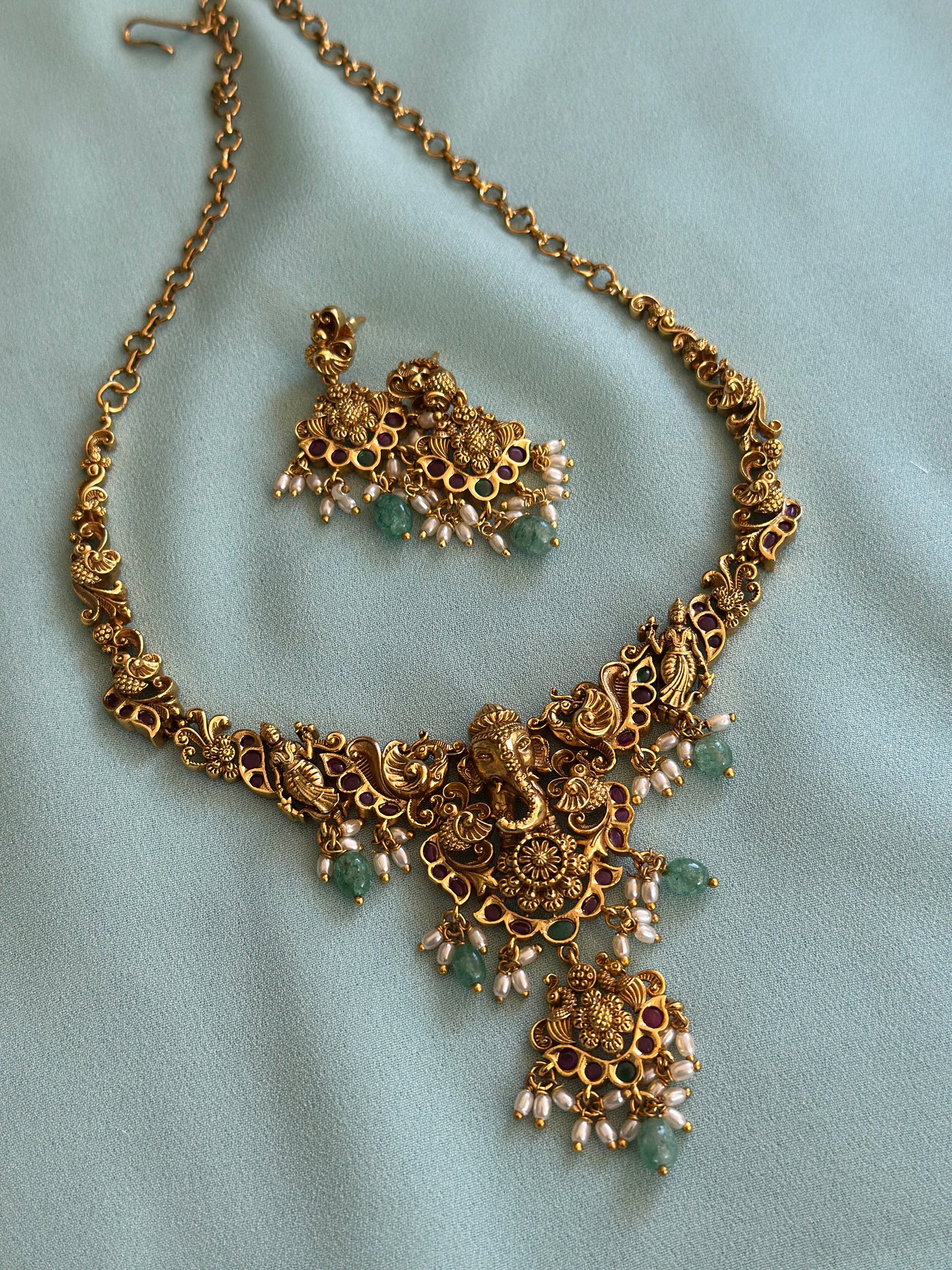 Ganesha Gold Replica