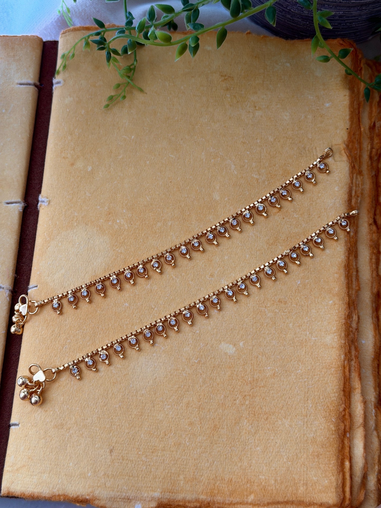 Kids Gold Anklets