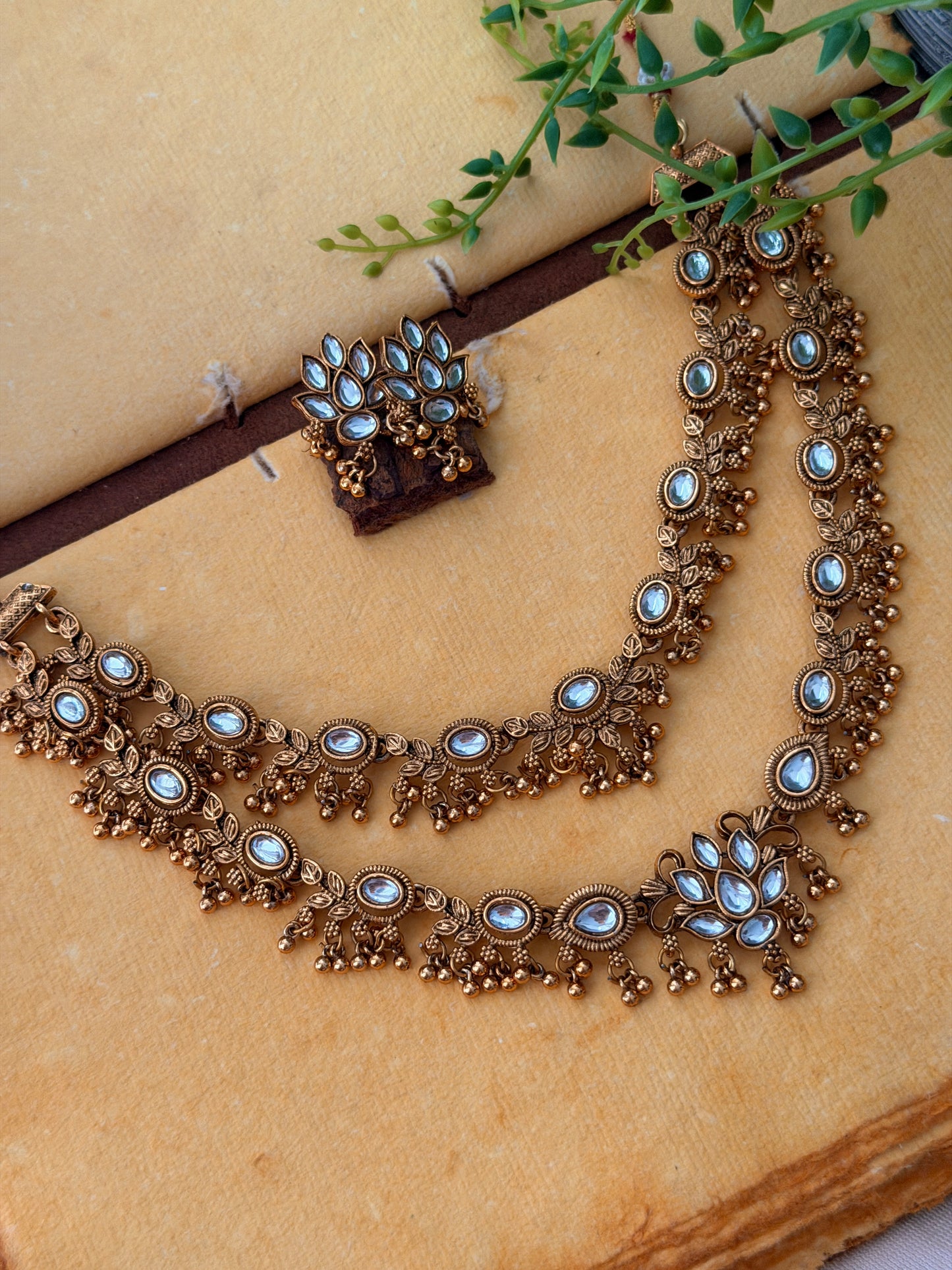 Unniyaarcha Double Layer Necklace