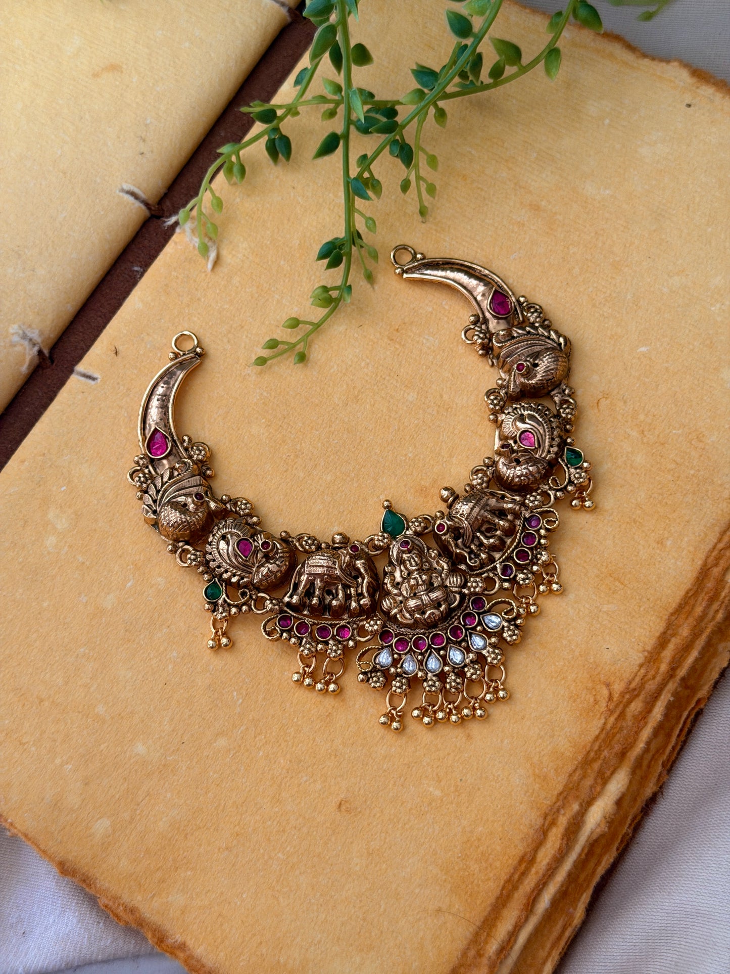 One Gram Gold Plated Hasli Necklace