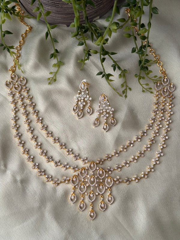 Diana 3 Layer Necklace
