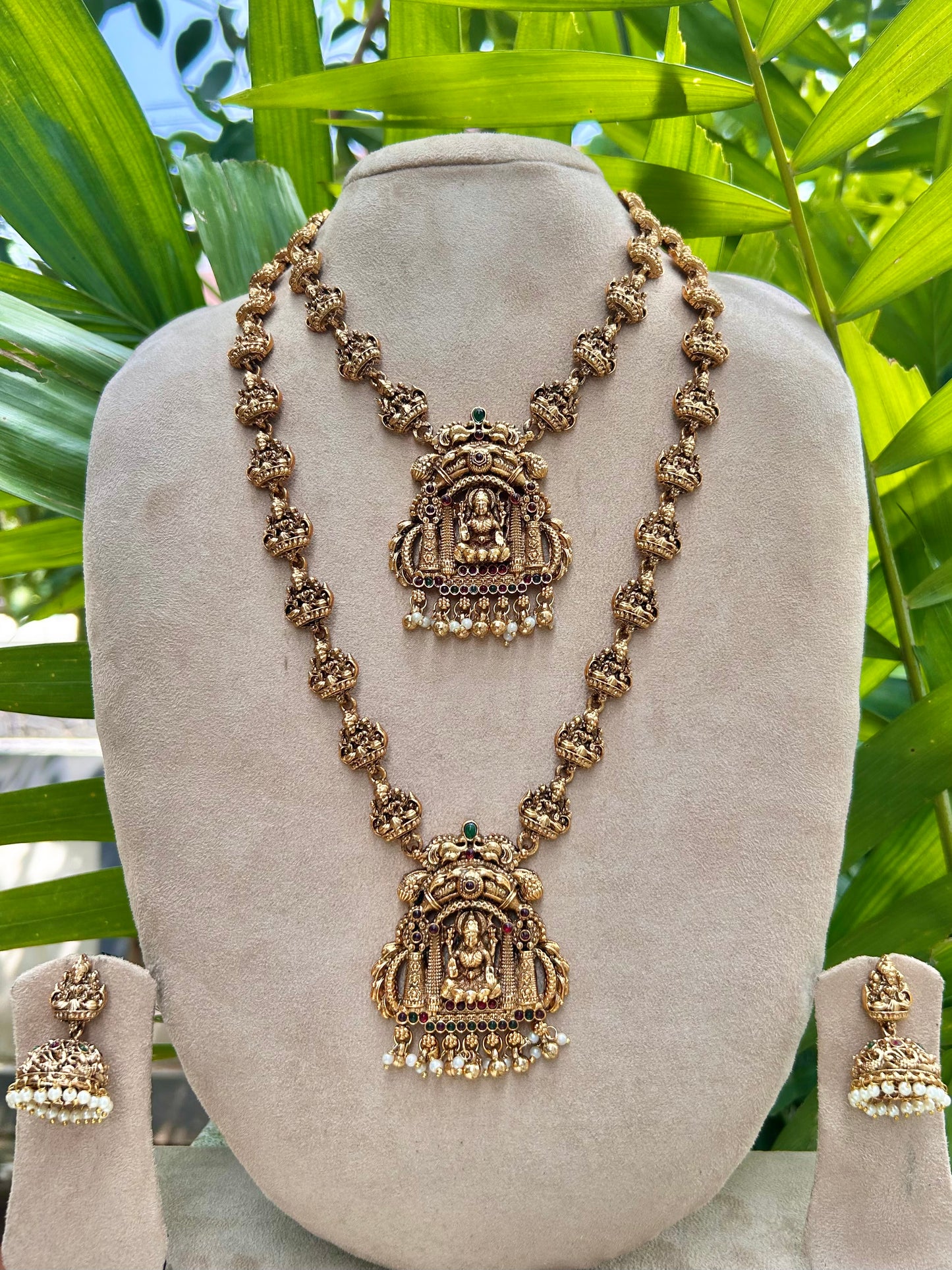 24Ct Replica Antique Gold Bridal Combo