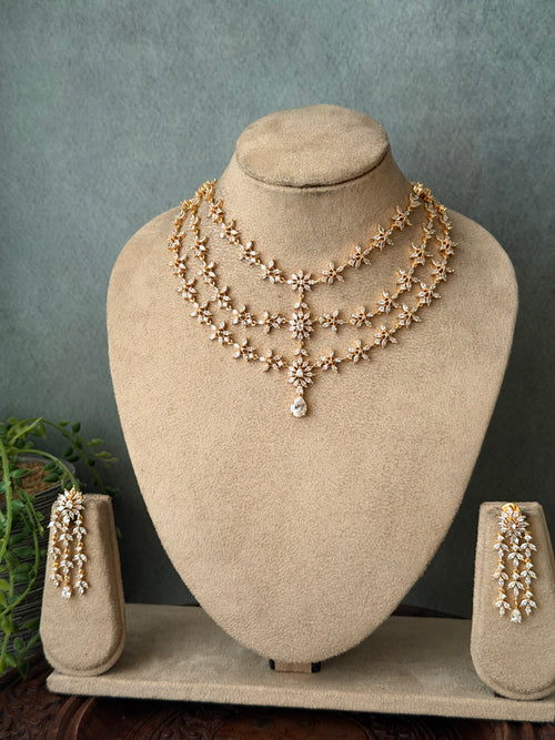 Rosaleena AD Layered Necklace